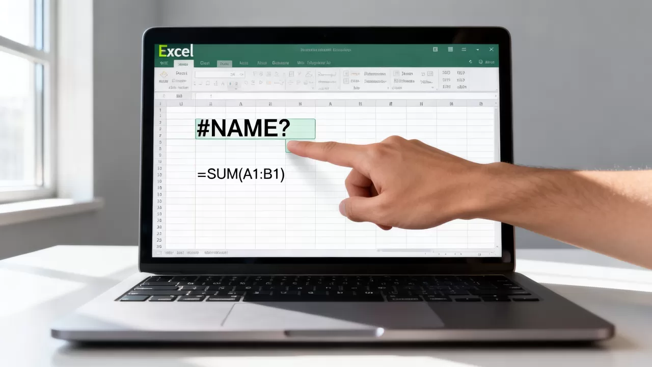 Excel显示NAME?怎么回事,公式错误怎么解决? Excel显示NAME?怎么回事,公式错误怎么解决?