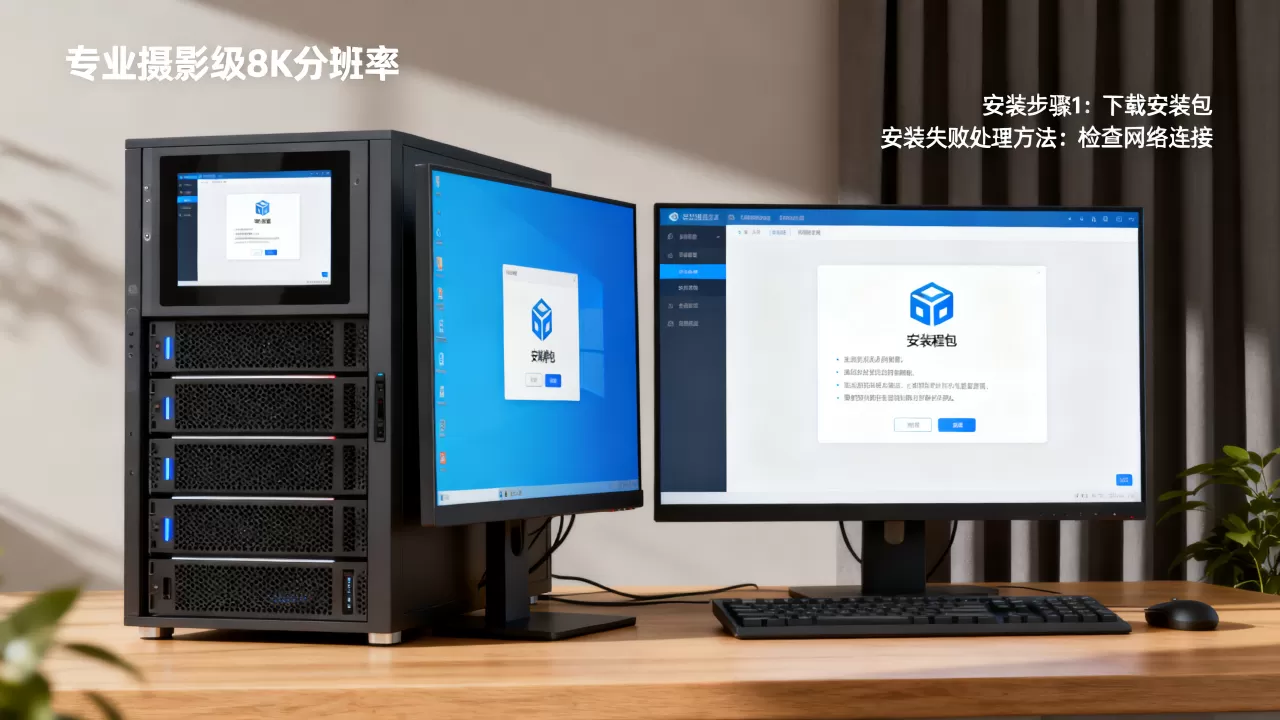 服务器与客户端该如何安装程序，安装失败该如何解决？