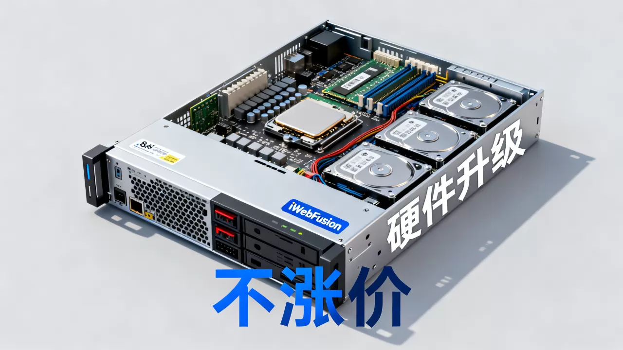 iWebFusion美国独立服务器硬件升级不涨价？,美国独立服务器哪个好？