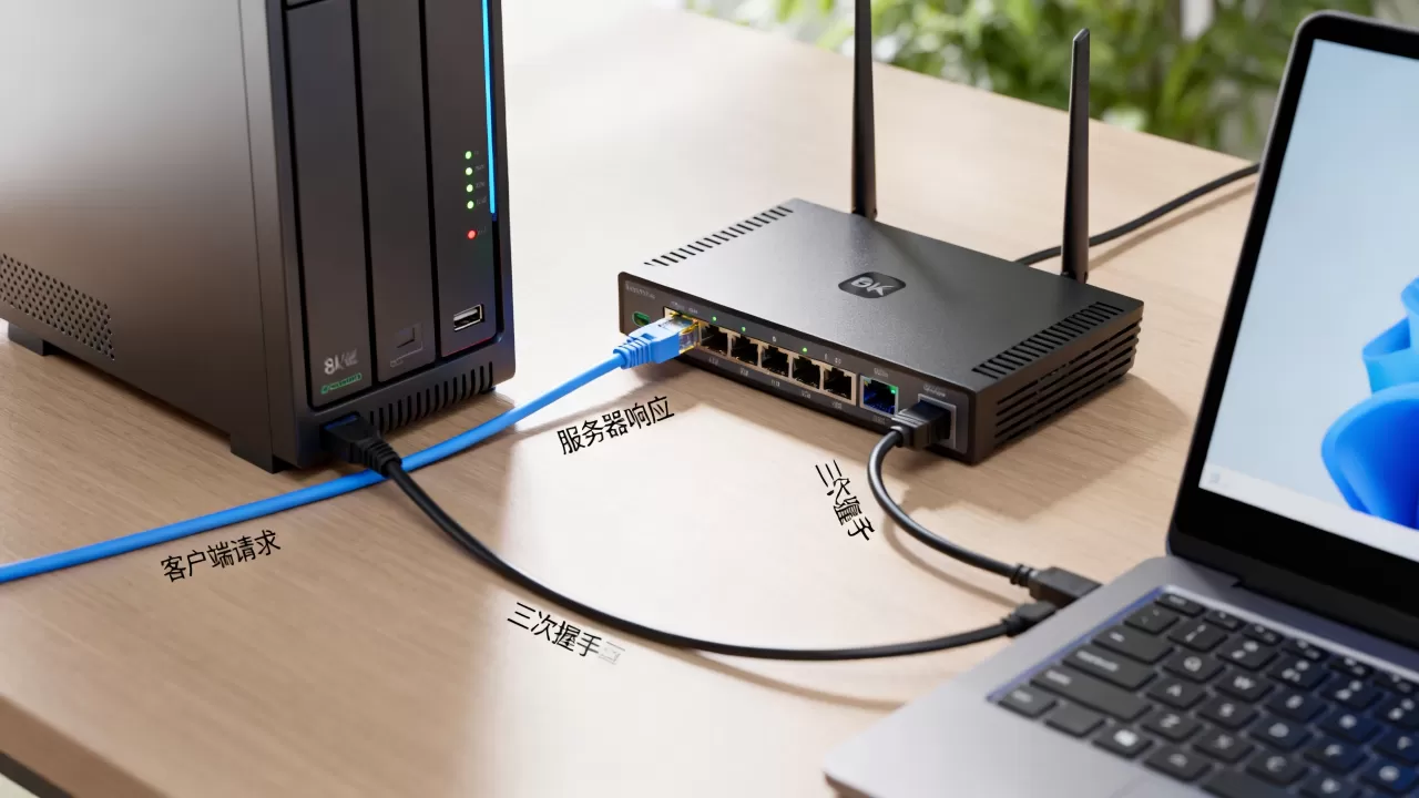服务器与客户端TCP/IP如何通信，TCP/IP原理是什么？