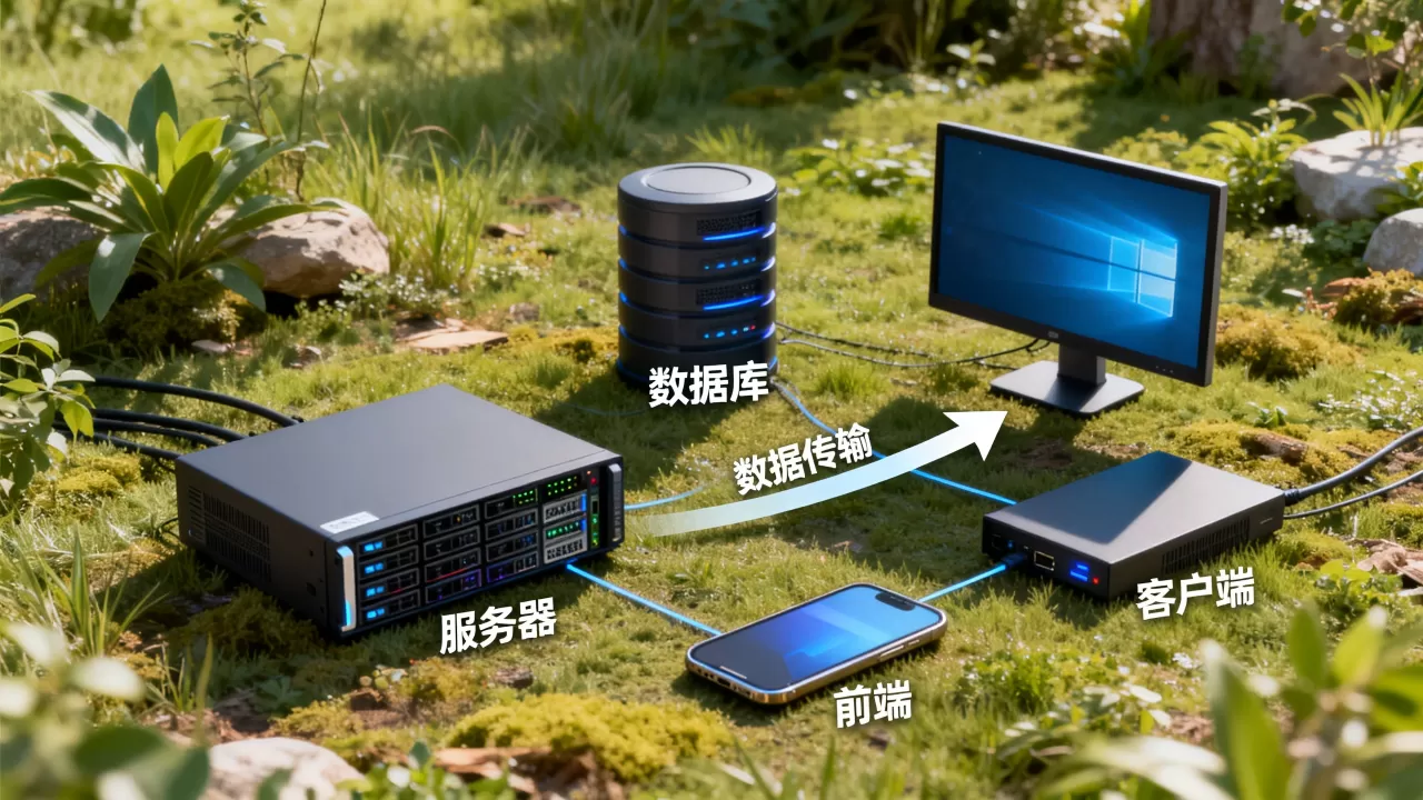 服务器怎么向客户端返回数据库，数据库查询结果怎么传给前端？
