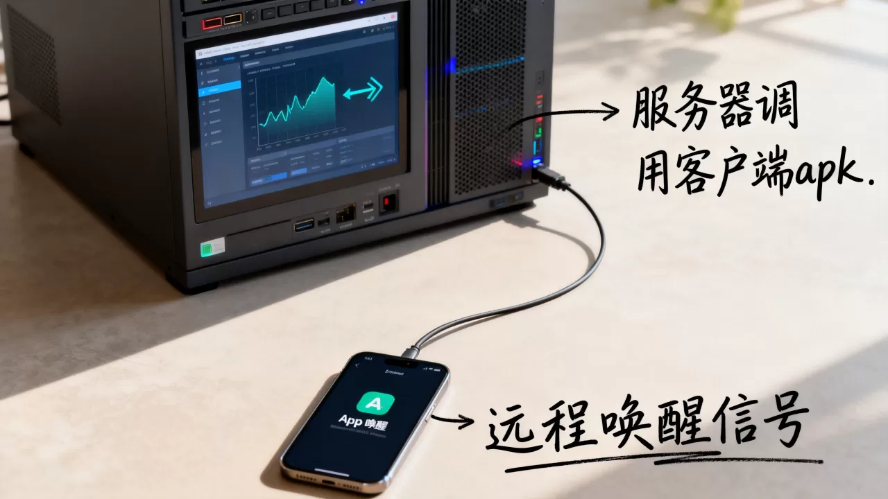 服务器怎么调用客户端apk,App远程唤醒功能如何实现? 服务器怎么调用客户端apk,App远程唤醒功能如何实现?