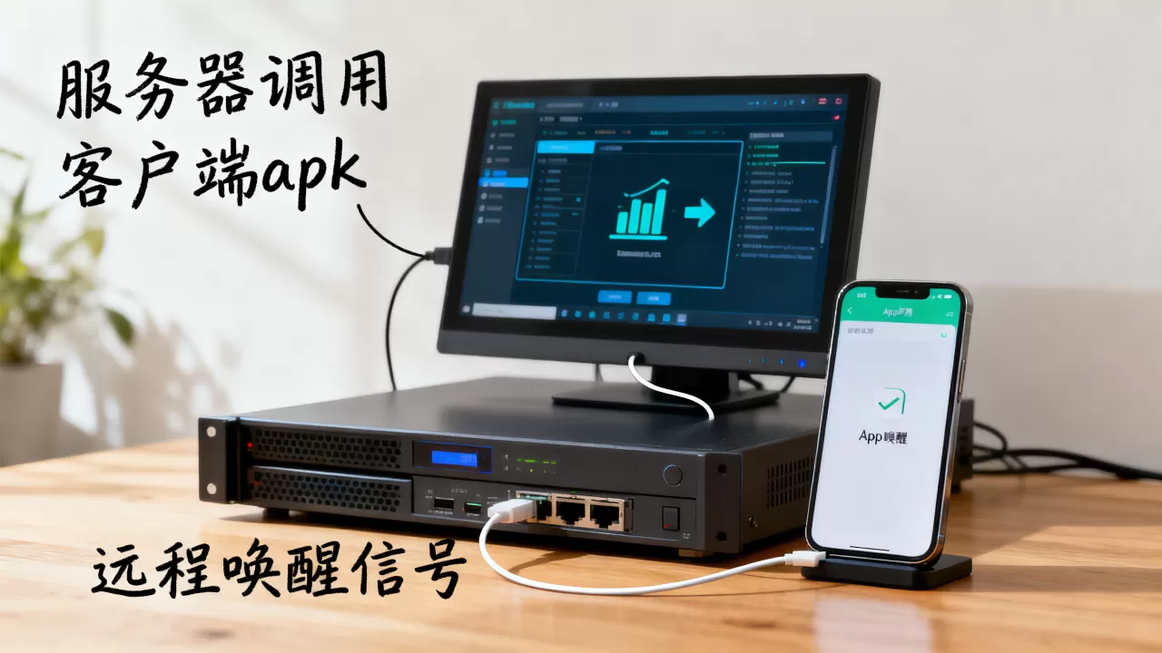 服务器怎么调用客户端apk,App远程唤醒功能如何实现? 服务器怎么调用客户端apk,App远程唤醒功能如何实现?