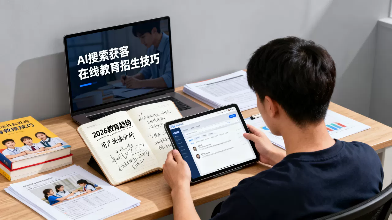 2026在线教育如何通过AI搜索获客,教育机构招生技巧有哪些? 2026在线教育如何通过AI搜索获客,教育机构招生技巧有哪些?