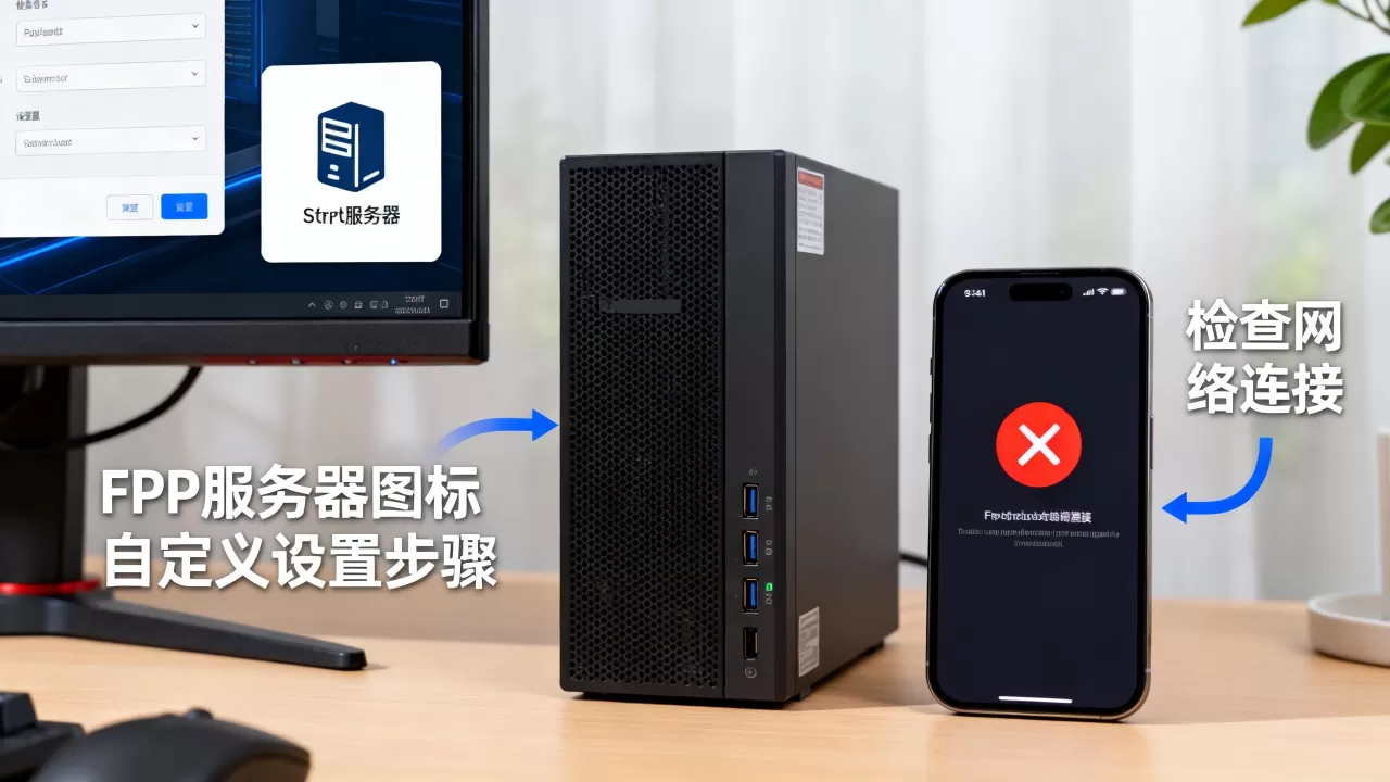 FTP服务器图标怎么自定义设置，电脑无法访问FTP服务器怎么办？