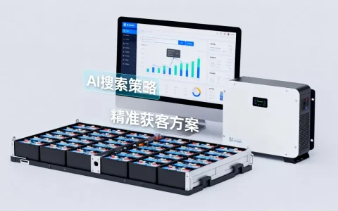 2026年储能品牌怎么做AI搜索获客，储能企业如何精准获客？