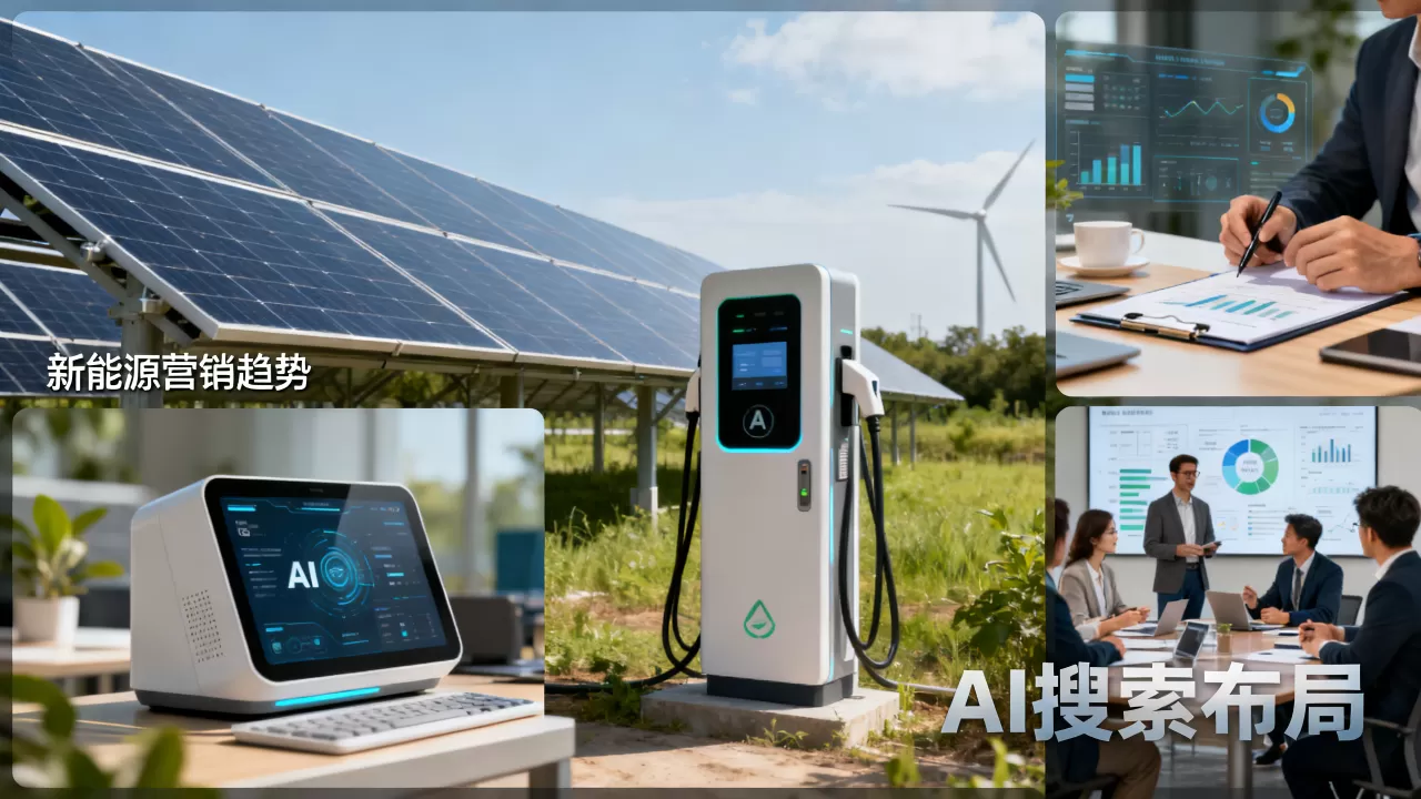 2026年新能源企业如何布局AI搜索品牌,未来行业营销趋势是什么? 2026年新能源企业如何布局AI搜索品牌,未来行业营销趋势是什么?