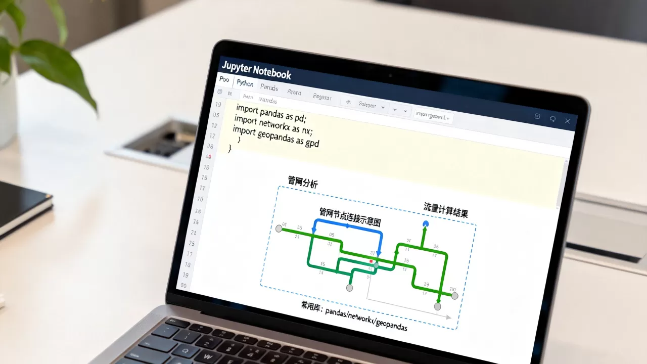 如何使用Python进行管网分析,Python管网分析库有哪些? 如何使用Python进行管网分析,Python管网分析库有哪些?