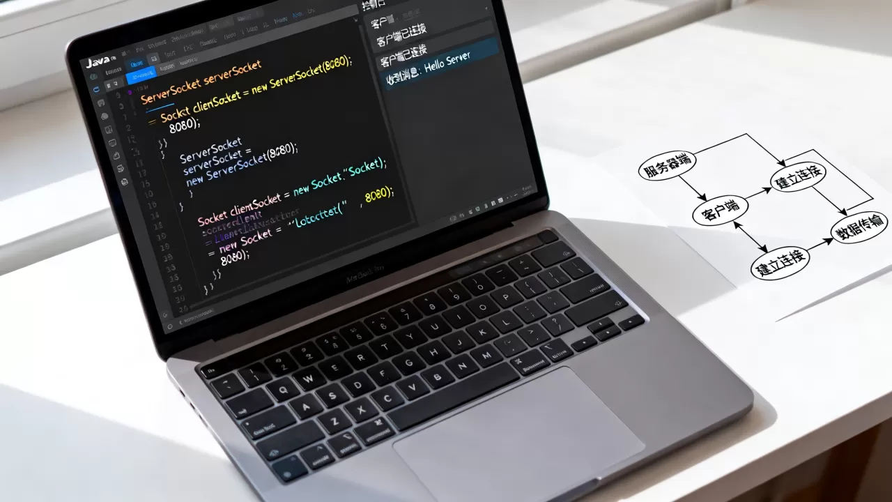 Java如何实现服务器客户端对话，Java Socket编程怎么写？