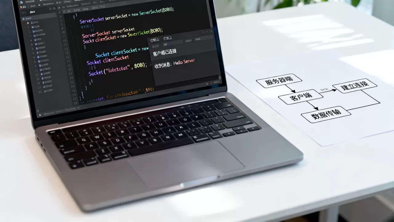 Java如何实现服务器客户端对话，Java Socket编程怎么写？
