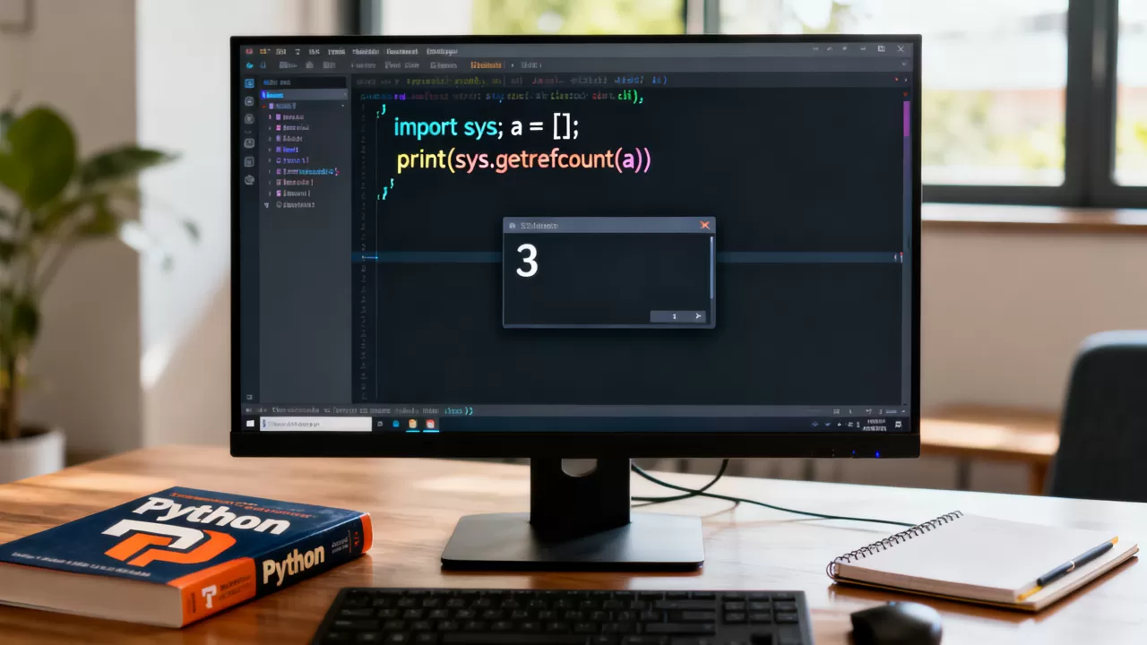 Python getrefcount怎么用,sys.getrefcount返回结果为什么多1? Python getrefcount怎么用,sys.getrefcount返回结果为什么多1?