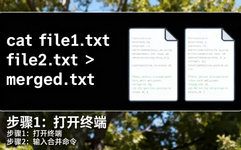 Linux怎么合并多个文件，Linux合并文件命令是什么？