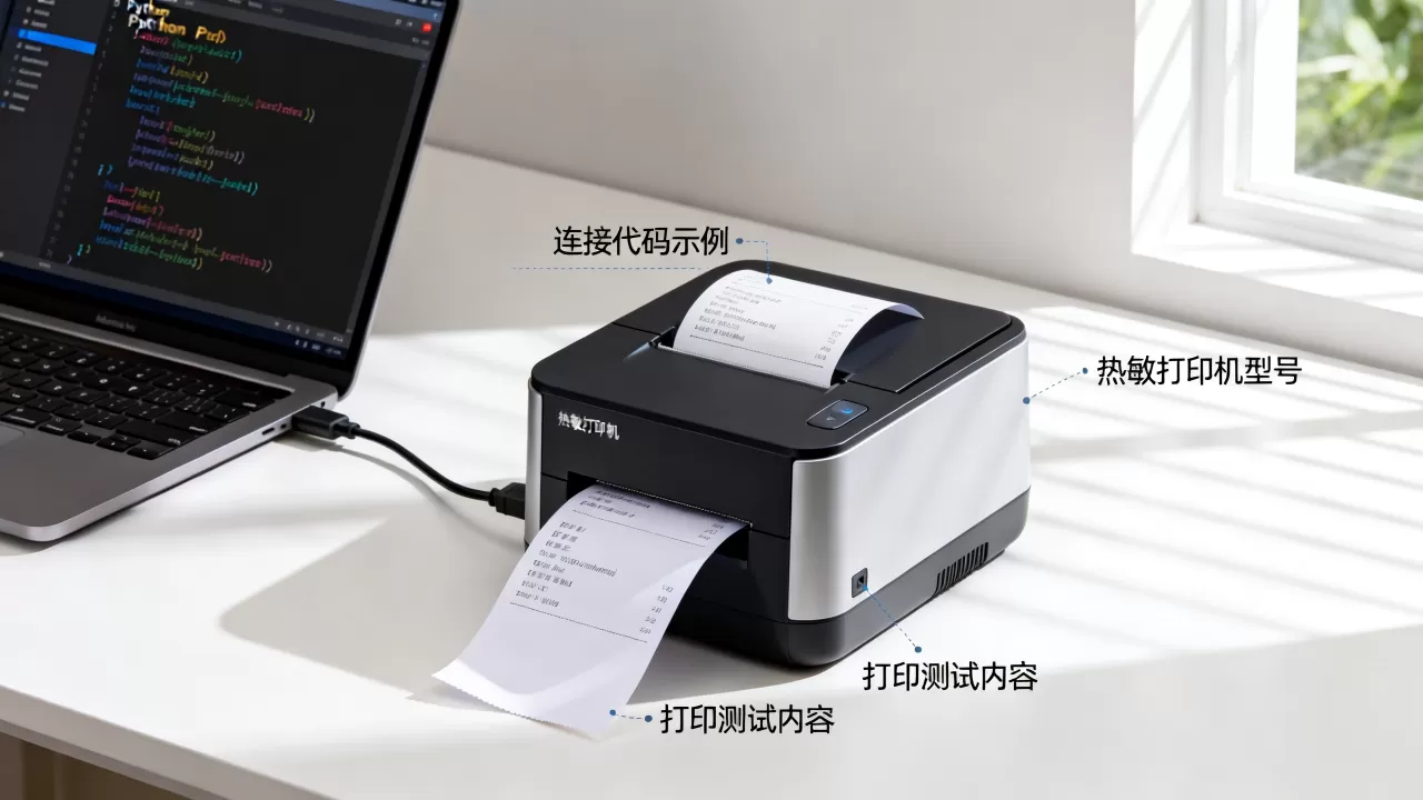 Python escpos怎么用,如何连接热敏打印机? Python escpos怎么用,如何连接热敏打印机?
