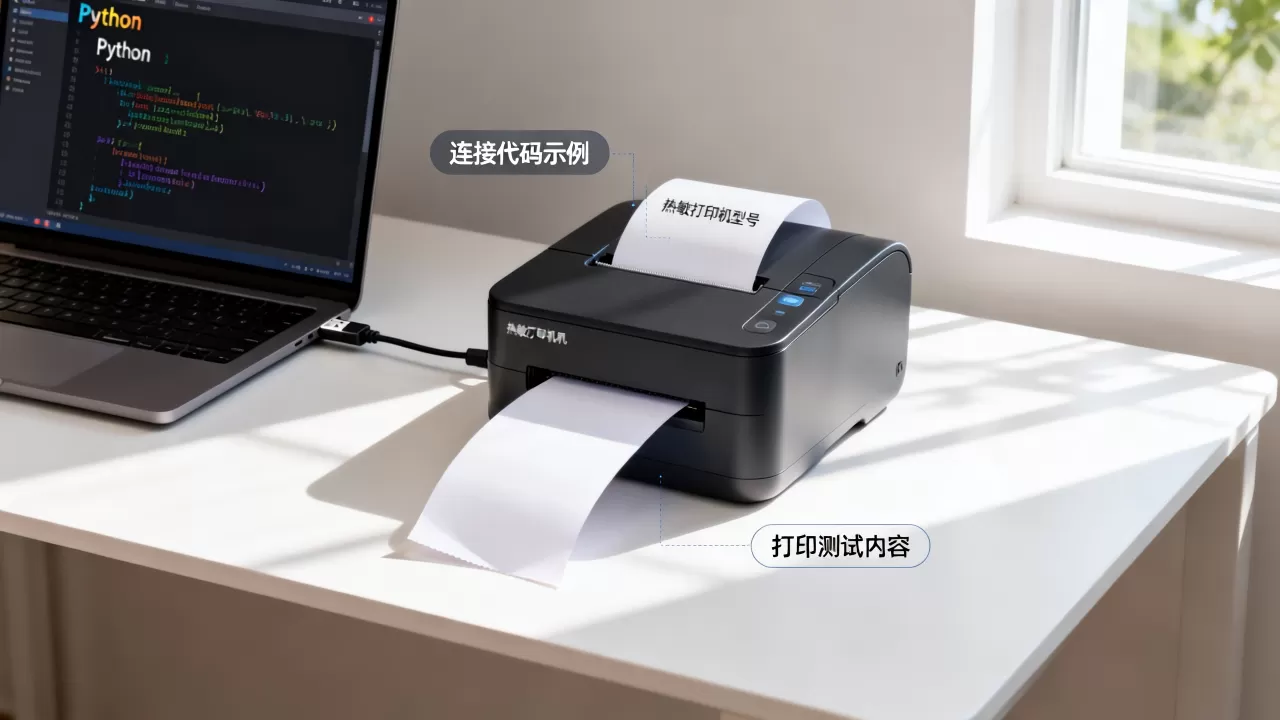 Python escpos怎么用,如何连接热敏打印机? Python escpos怎么用,如何连接热敏打印机?