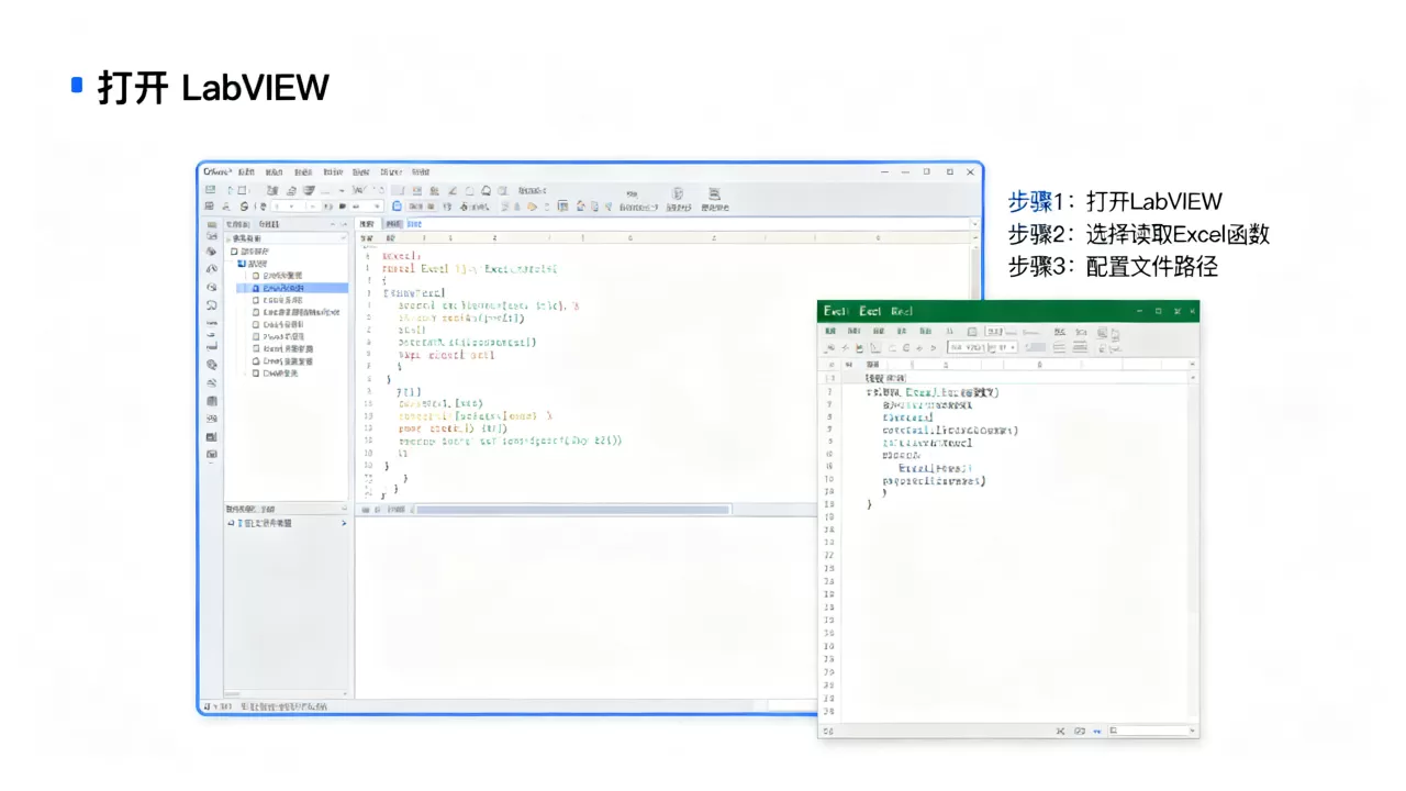 LabVIEW怎么读取Excel文件,有哪些高效的方法? LabVIEW怎么读取Excel文件,有哪些高效的方法?