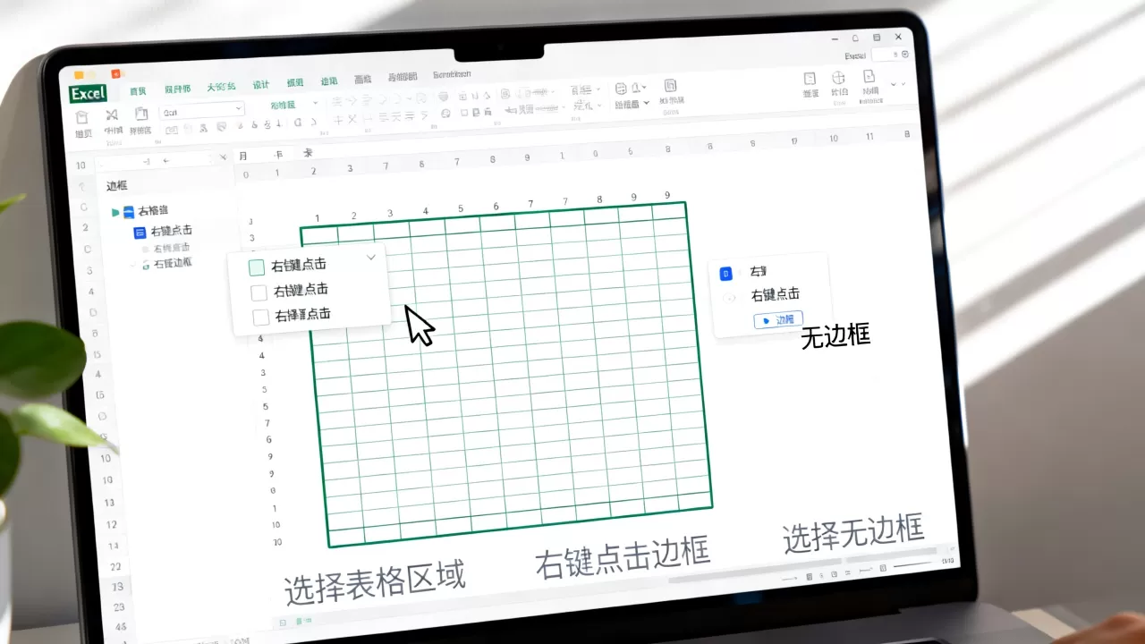 Excel如何快速去除边框,Excel表格边框怎么全部取消? Excel如何快速去除边框,Excel表格边框怎么全部取消?