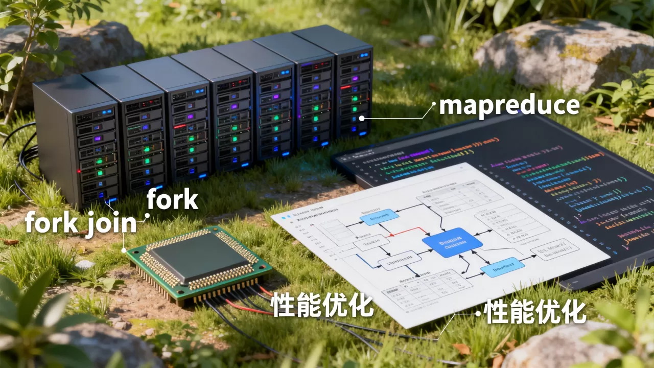 什么是fork join和mapreduce，如何优化性能？