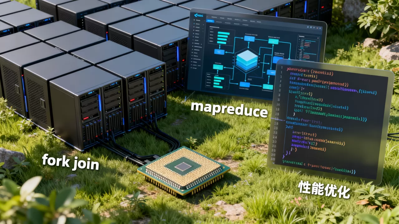 什么是fork join和mapreduce，如何优化性能？