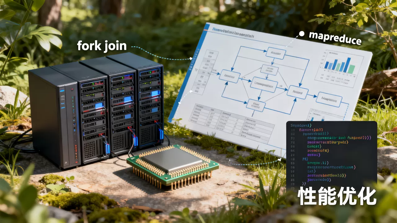 什么是fork join和mapreduce，如何优化性能？
