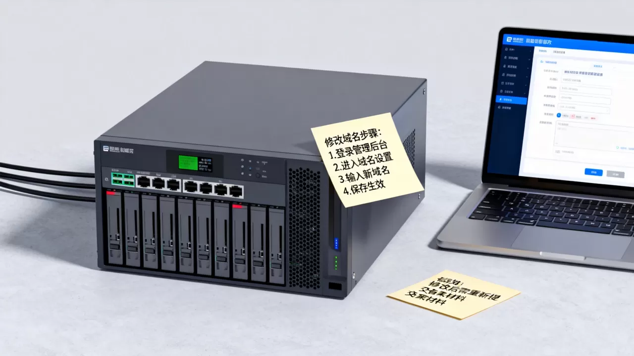 服务器怎么修改域名，修改域名后需要重新备案吗？