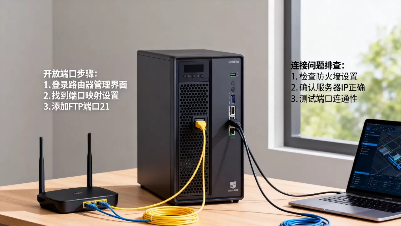FTP服务器怎么开放端口,FTP服务器连接不上怎么办? FTP服务器怎么开放端口,FTP服务器连接不上怎么办?
