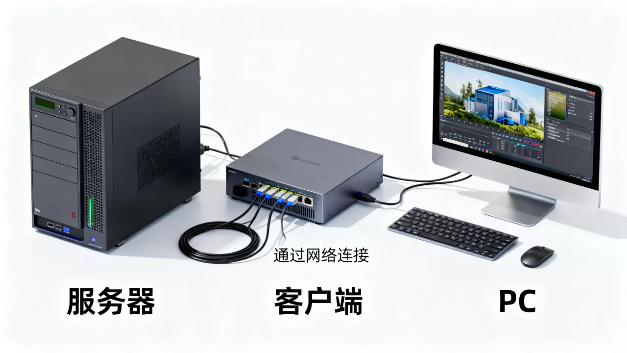 服务器、客户端和PC的区别是什么?,它们之间是如何连接的? 服务器、客户端和PC的区别是什么?,它们之间是如何连接的?