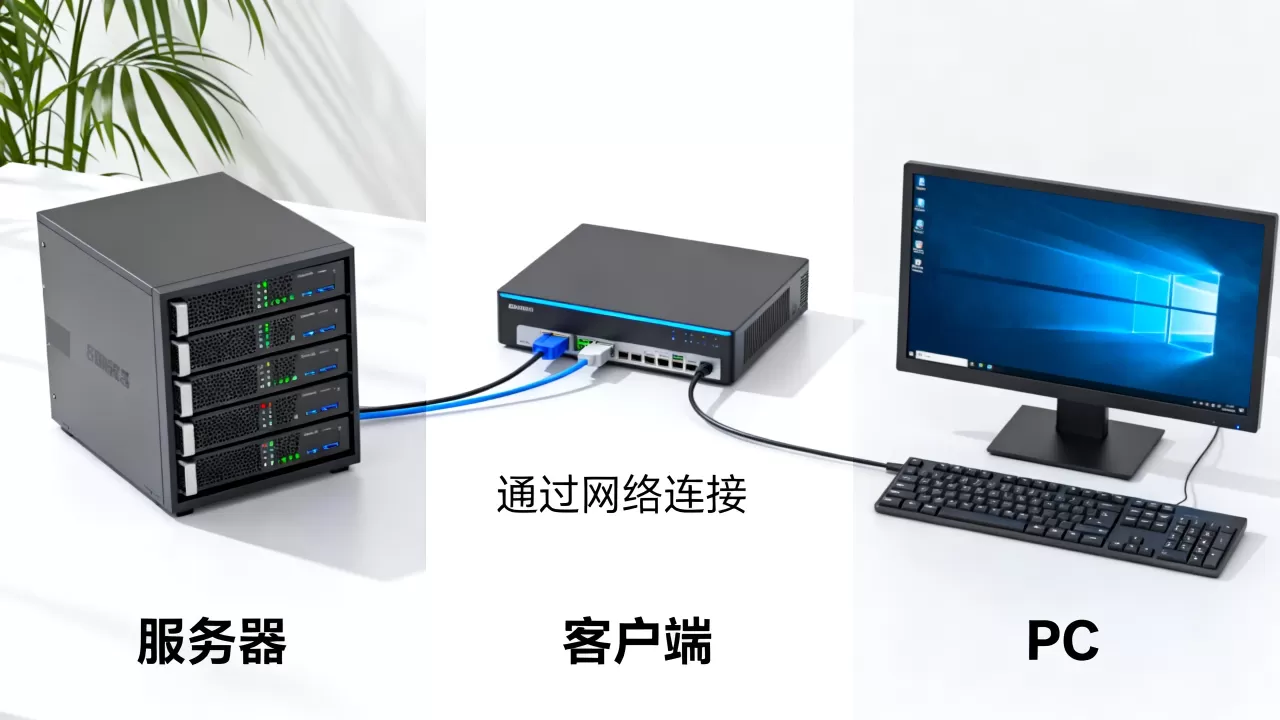 服务器、客户端和PC的区别是什么?,它们之间是如何连接的? 服务器、客户端和PC的区别是什么?,它们之间是如何连接的?