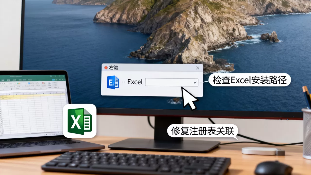 右键菜单没有Excel怎么办,如何找回右键Excel选项? 右键菜单没有Excel怎么办,如何找回右键Excel选项?