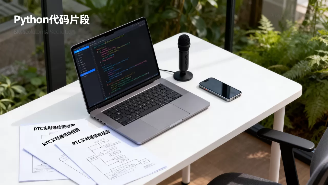 Python如何实现RTC实时通信,实时音视频系统怎么搭建? Python如何实现RTC实时通信,实时音视频系统怎么搭建?