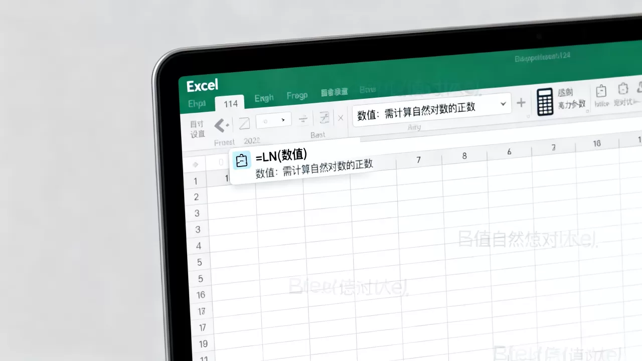 Excel如何计算ln函数,excel中ln函数怎么使用? Excel如何计算ln函数,excel中ln函数怎么使用?