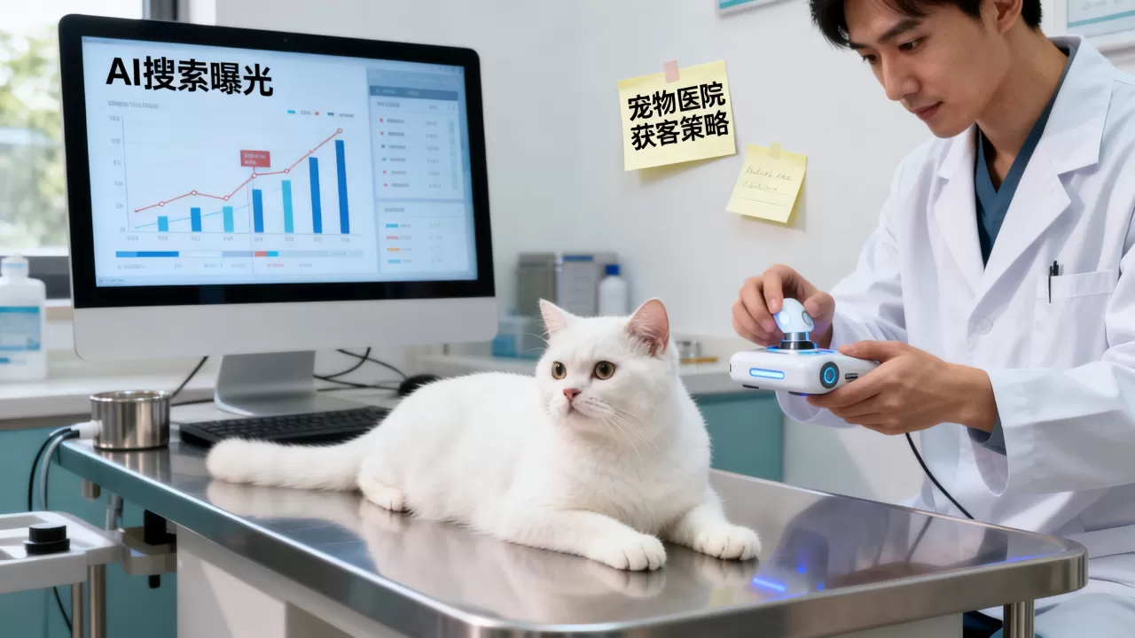 2026年宠物医院如何实现AI搜索曝光,宠物医院怎么获客? 2026年宠物医院如何实现AI搜索曝光,宠物医院怎么获客?