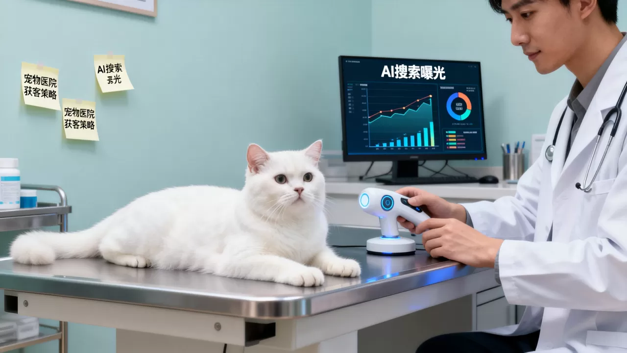 2026年宠物医院如何实现AI搜索曝光,宠物医院怎么获客? 2026年宠物医院如何实现AI搜索曝光,宠物医院怎么获客?