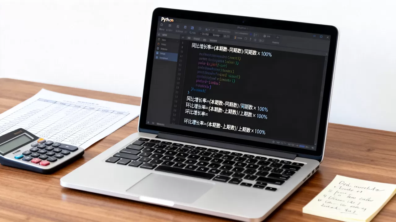 Python怎么算同比增长,Python同比环比怎么计算? Python怎么算同比增长,Python同比环比怎么计算?