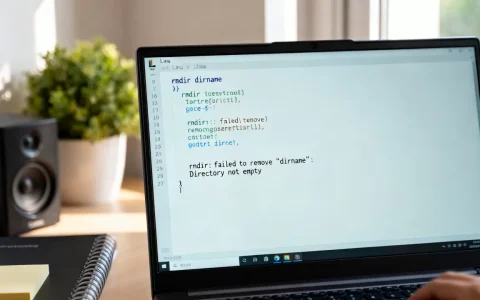 Linux rmdir怎么用，rmdir如何删除非空目录？