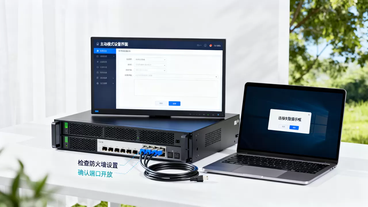 FTP服务器怎么改主动模式？，FTP主动模式连接失败怎么办？