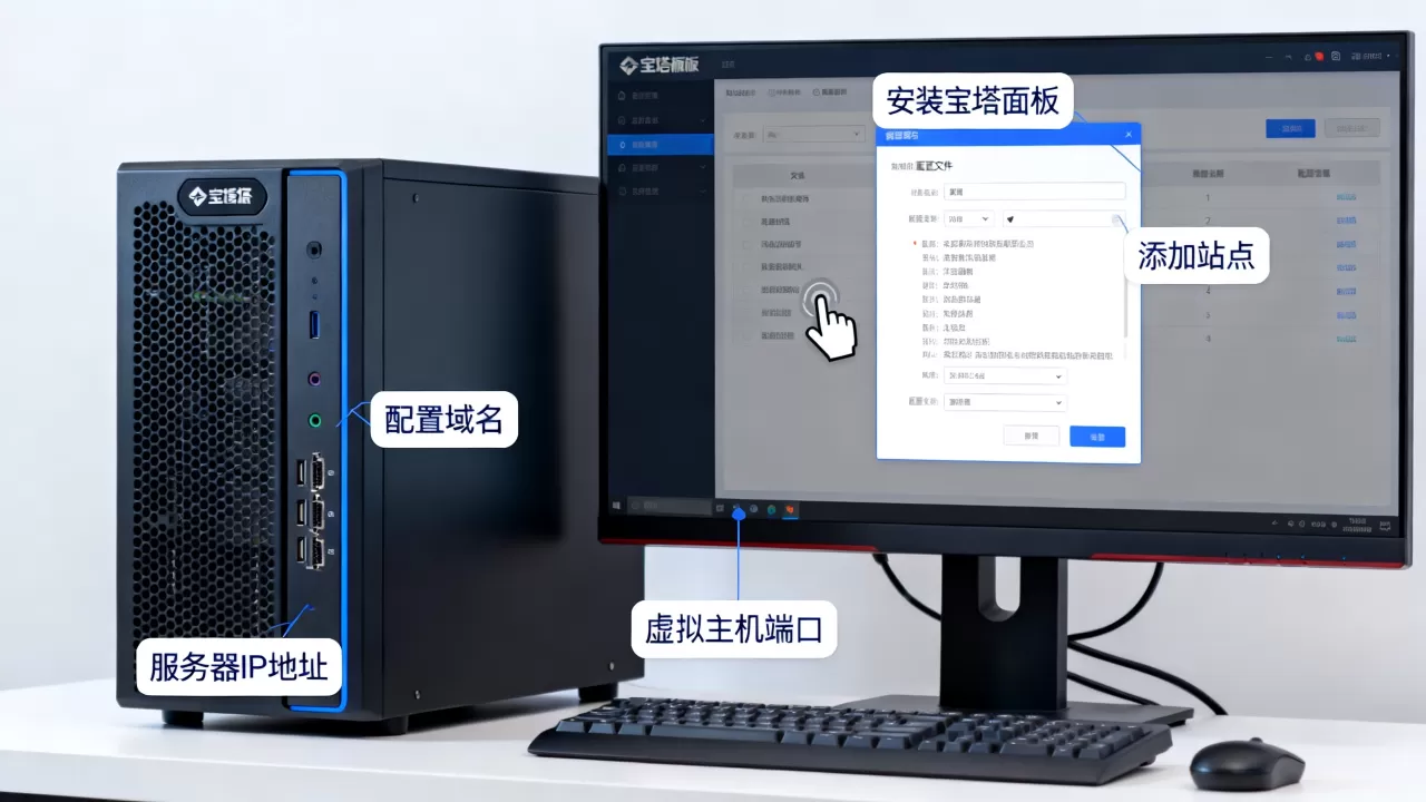 服务器怎么架设虚拟主机,宝塔面板搭建虚拟主机怎么操作? 服务器怎么架设虚拟主机,宝塔面板搭建虚拟主机怎么操作?