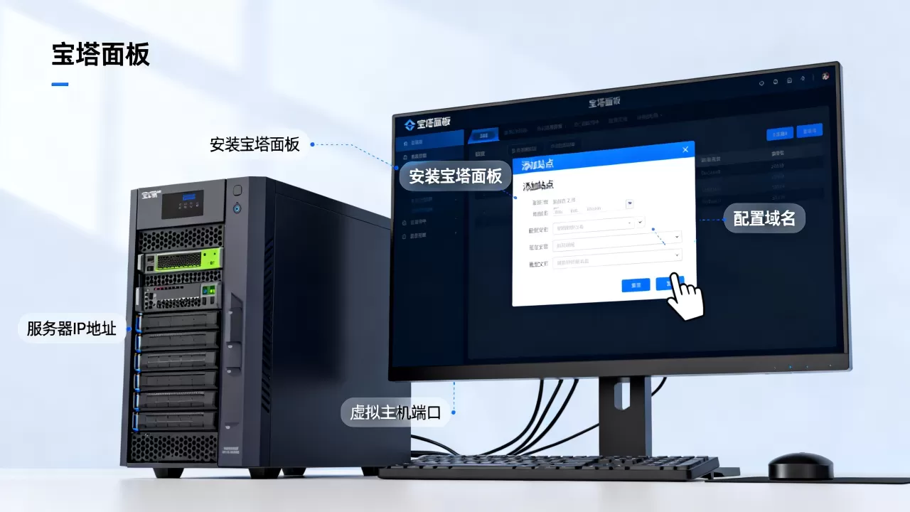 服务器怎么架设虚拟主机,宝塔面板搭建虚拟主机怎么操作? 服务器怎么架设虚拟主机,宝塔面板搭建虚拟主机怎么操作?