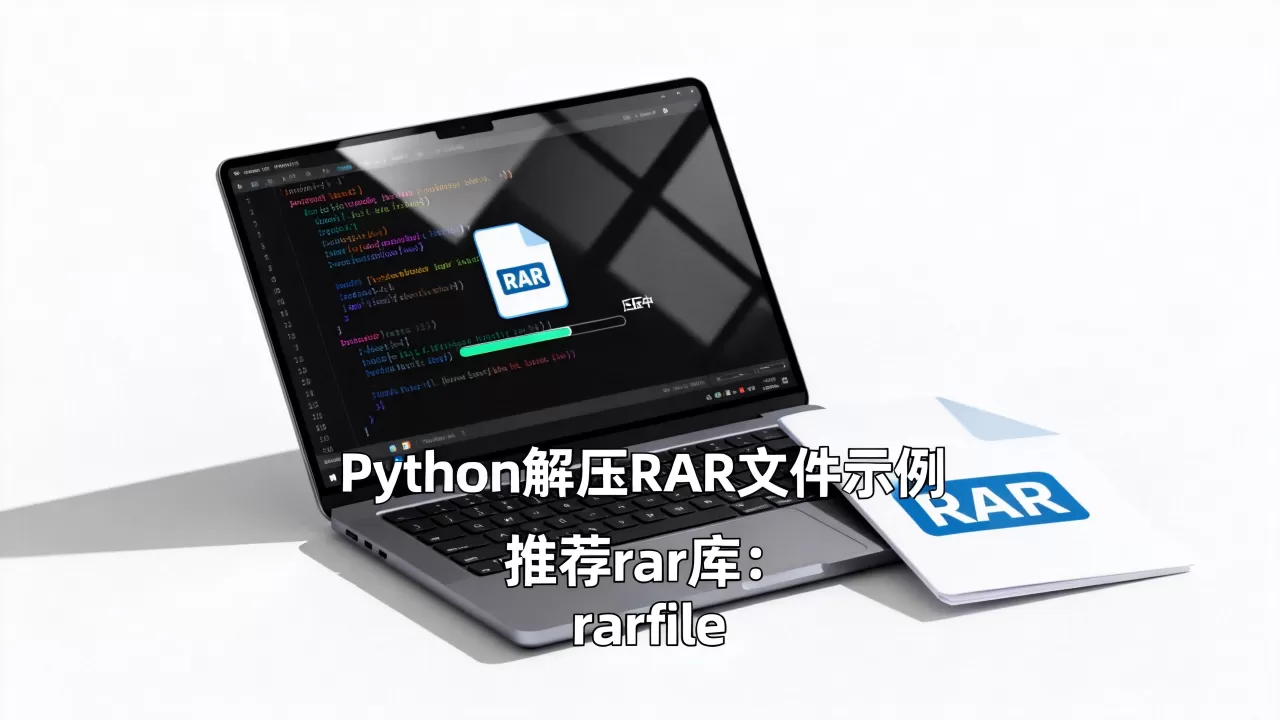 Python怎么解压RAR文件，Python解压rar库哪个好用？