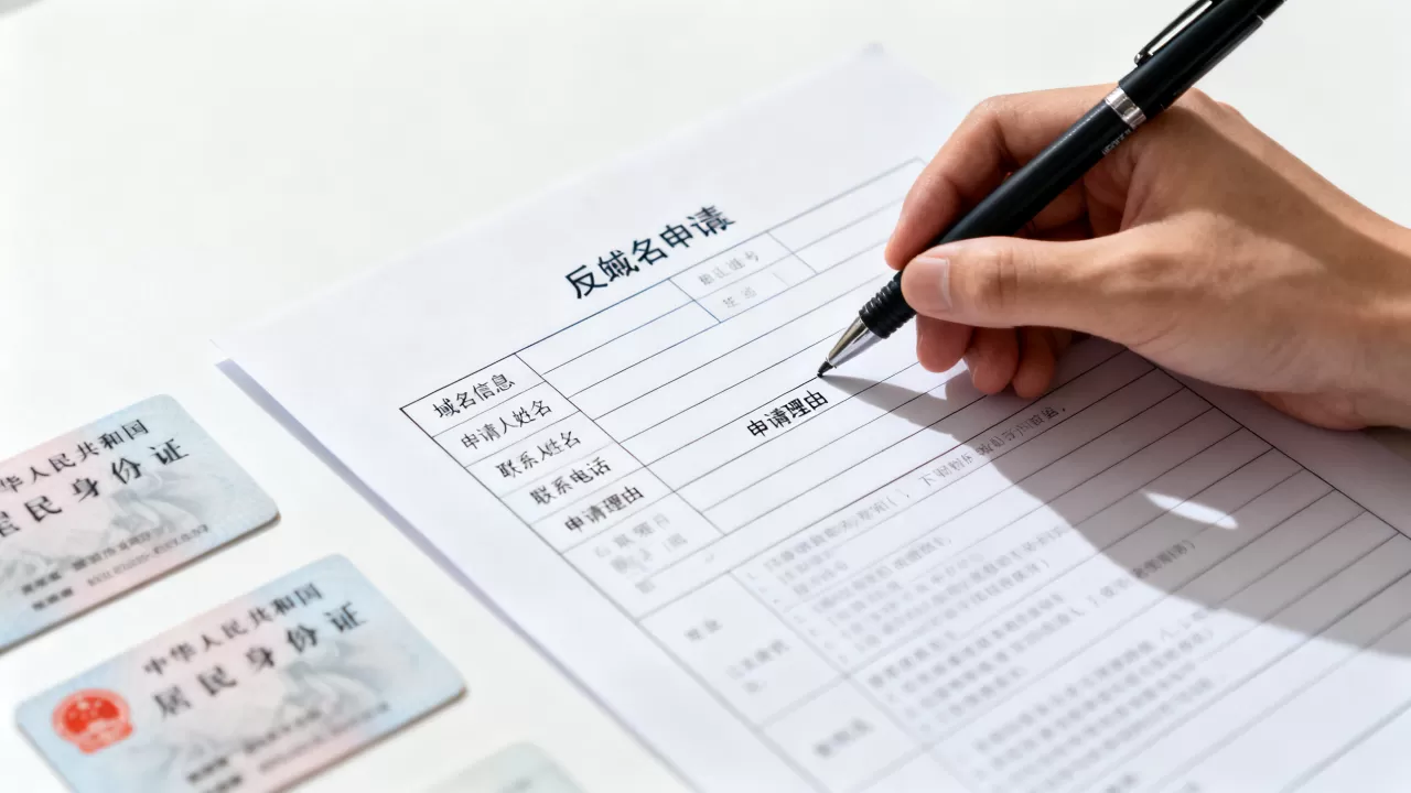 如何填写反域名申请表,反域名申请流程是什么? 如何填写反域名申请表,反域名申请流程是什么?