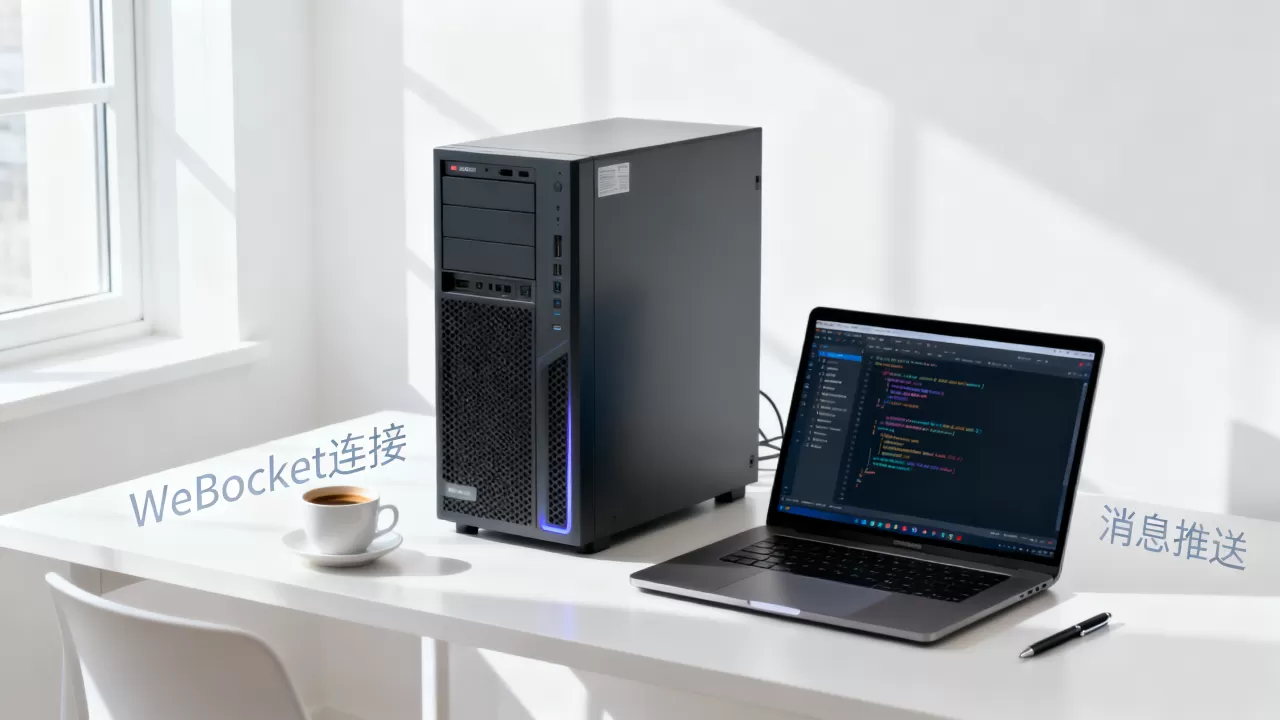 如何实现服务器主动推送消息，WebSocket怎么使用？