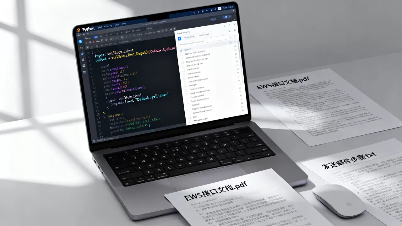 如何使用Python调用EWS接口，Python EWS发送邮件怎么写？