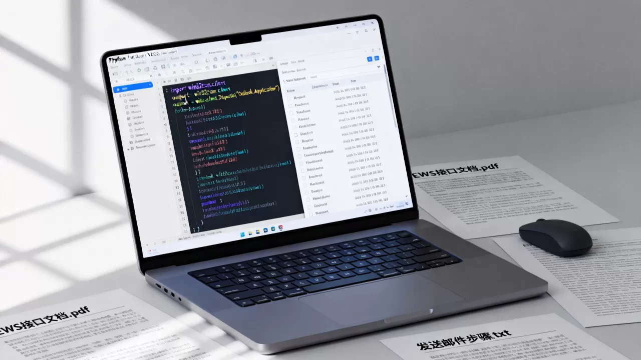 如何使用Python调用EWS接口，Python EWS发送邮件怎么写？