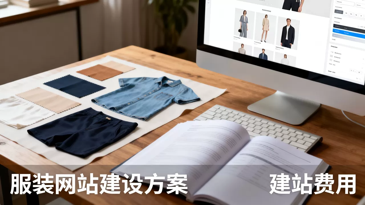 如何制定专业的服装网站建设方案，服装商城建站费用多少钱？