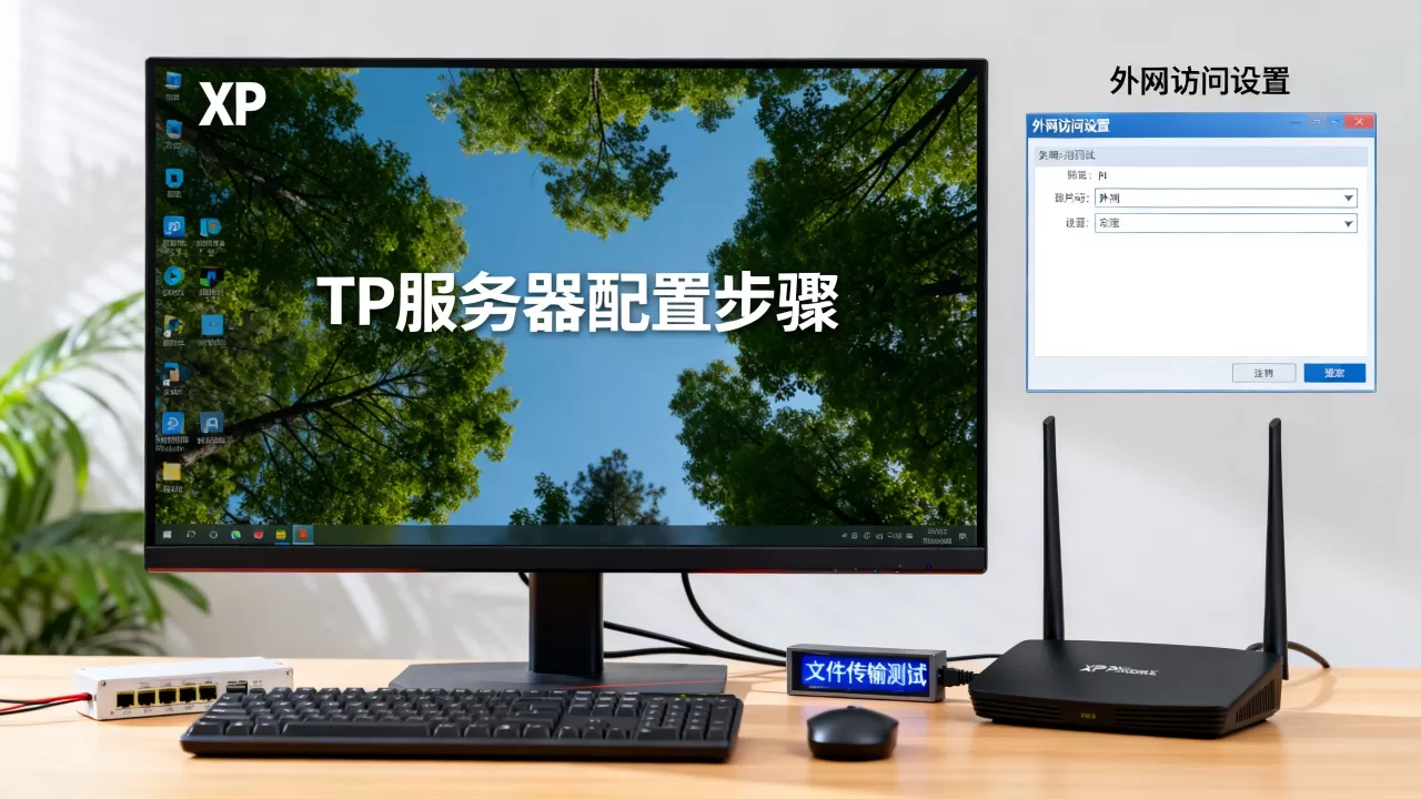 XP系统怎么搭建FTP服务器，FTP服务器怎么配置才能外网访问？