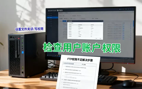 FTP服务器文件夹权限怎么设置，FTP权限不足怎么解决？