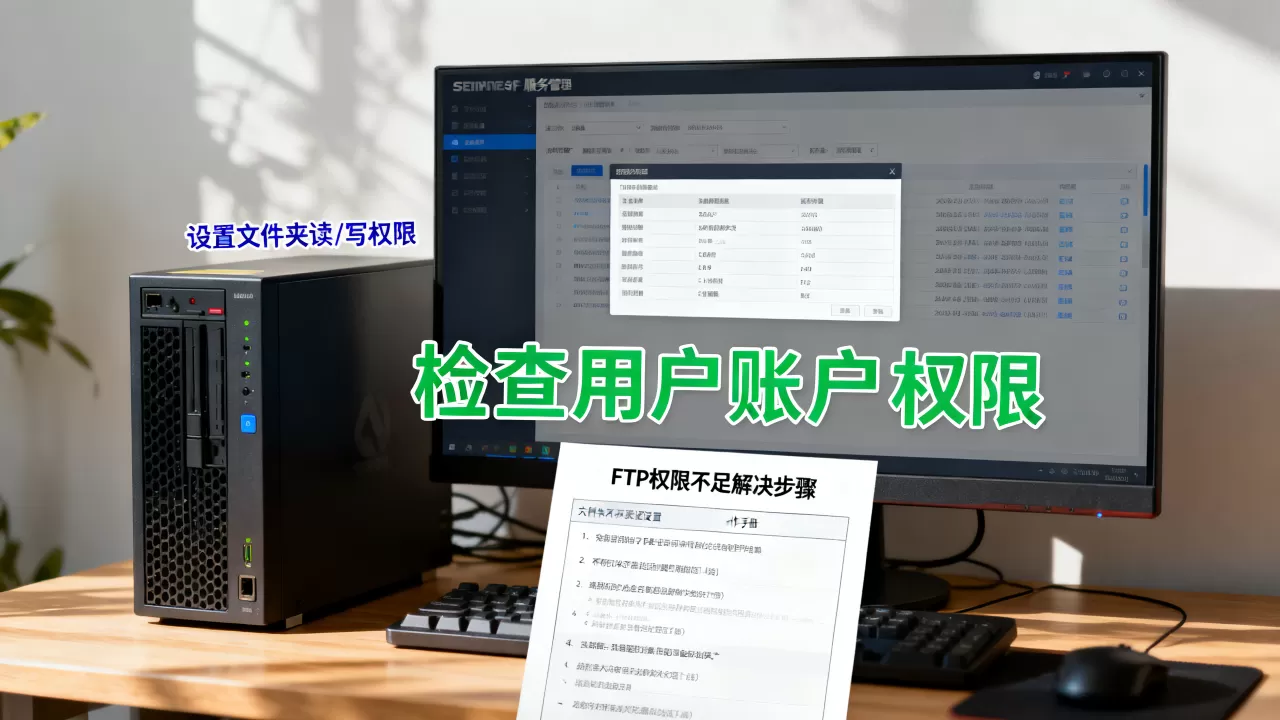 FTP服务器文件夹权限怎么设置，FTP权限不足怎么解决？