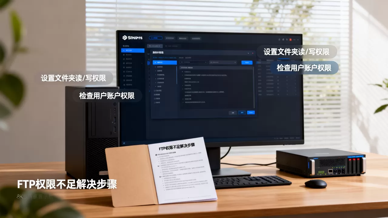 FTP服务器文件夹权限怎么设置，FTP权限不足怎么解决？