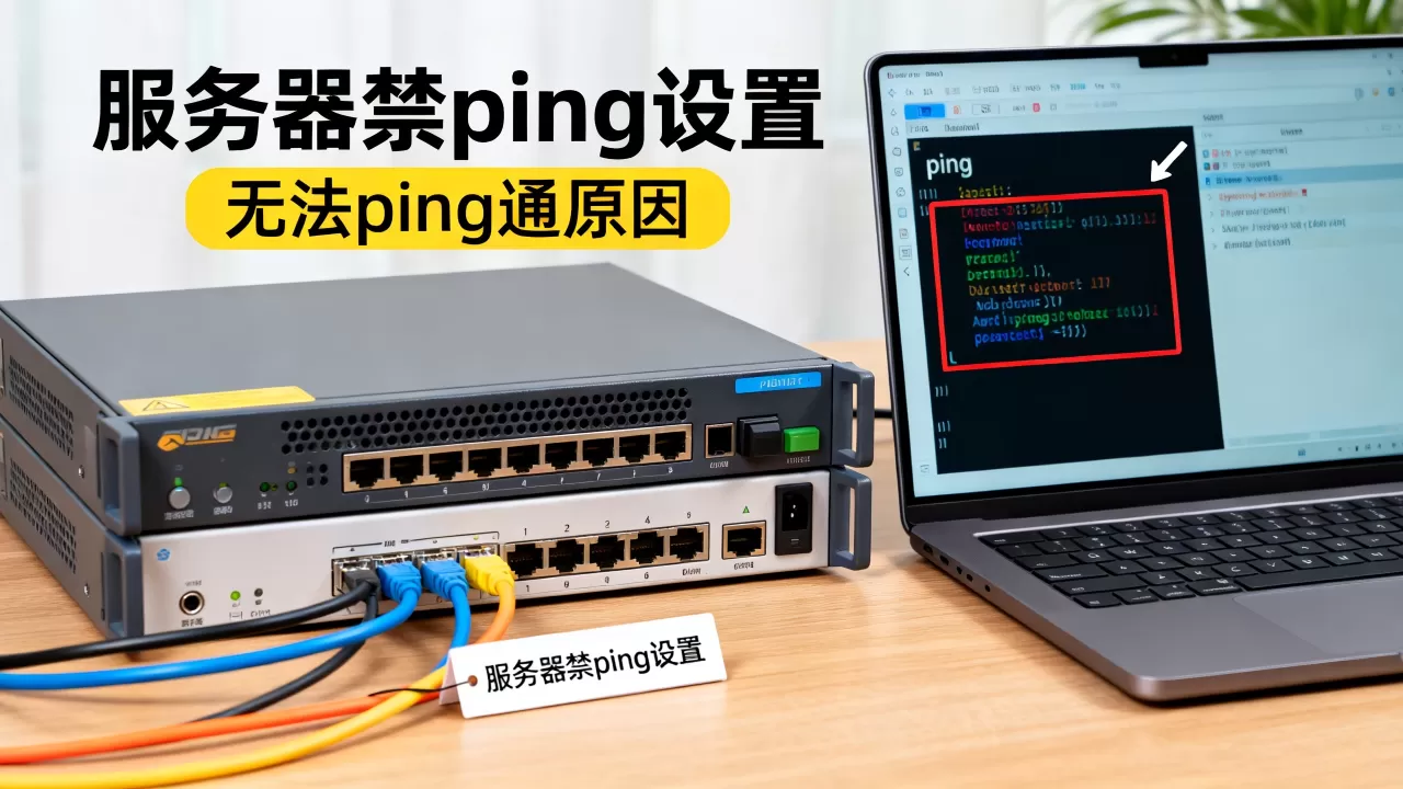 为什么服务器无法ping通，服务器禁ping如何开启？