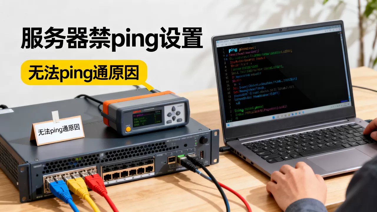 为什么服务器无法ping通，服务器禁ping如何开启？