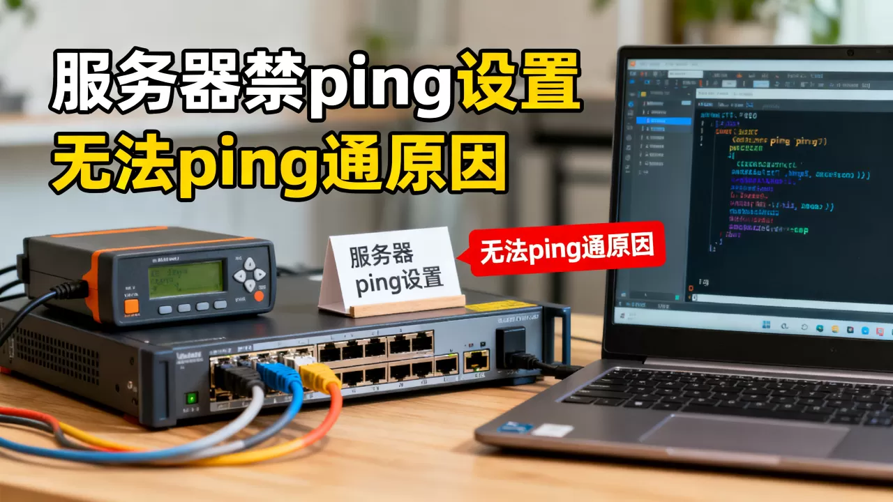 为什么服务器无法ping通，服务器禁ping如何开启？